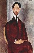Amedeo Modigliani Portrat des Leopold Zborowski Sweden oil painting artist